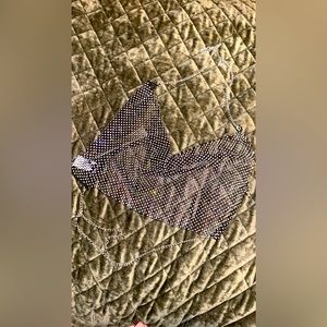rhinestone sexy top